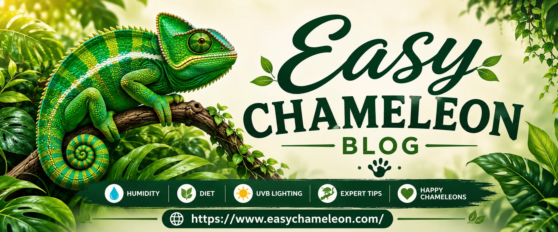 Easy Chameleon Blog — Humidity, Diet, UVB Lighting, Expert Tips